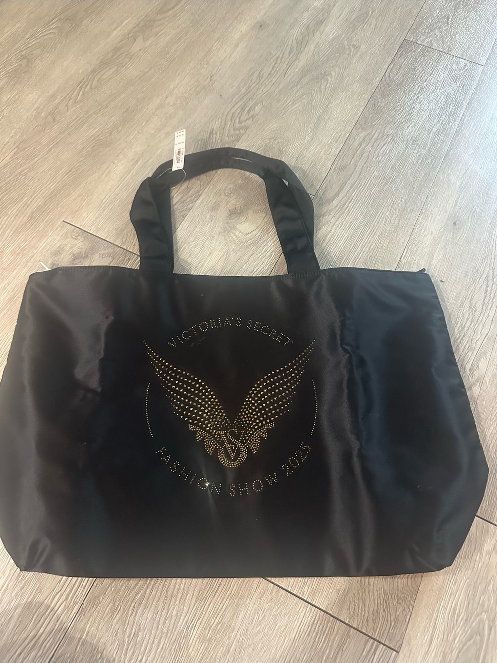 NWT Victoria's Secret Fashion Show 2025 Black Tote Bag
